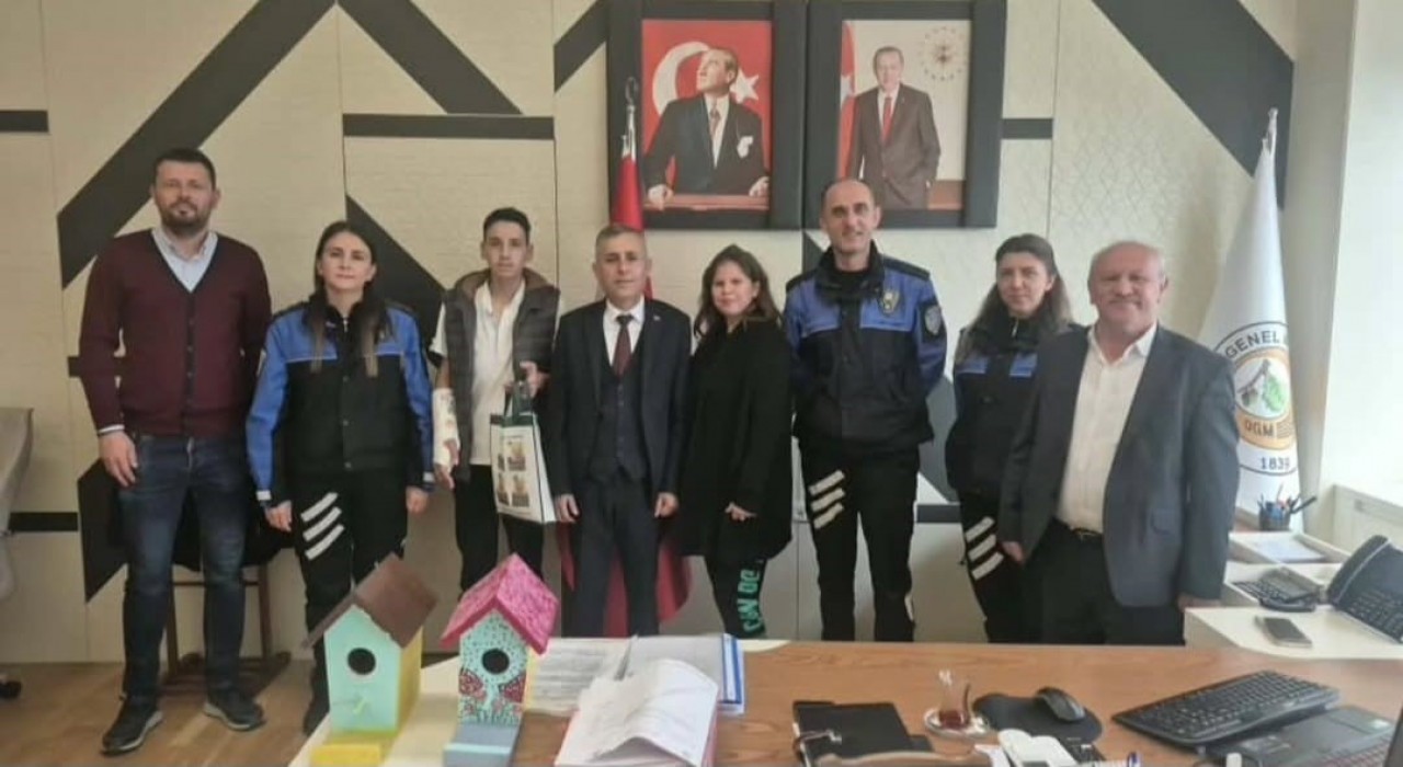 Kuş evleri Kütahya Orman Bölge Müdürlüğüne teslim edildi