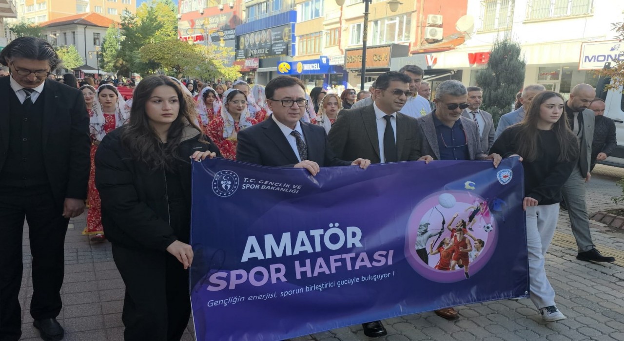 Kütahyada Amatör Spor Haftası coşkusu