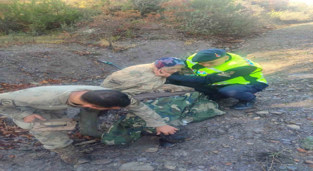 Kütahyada kayıp kadın 20 saat sonra sağ olarak bulundu