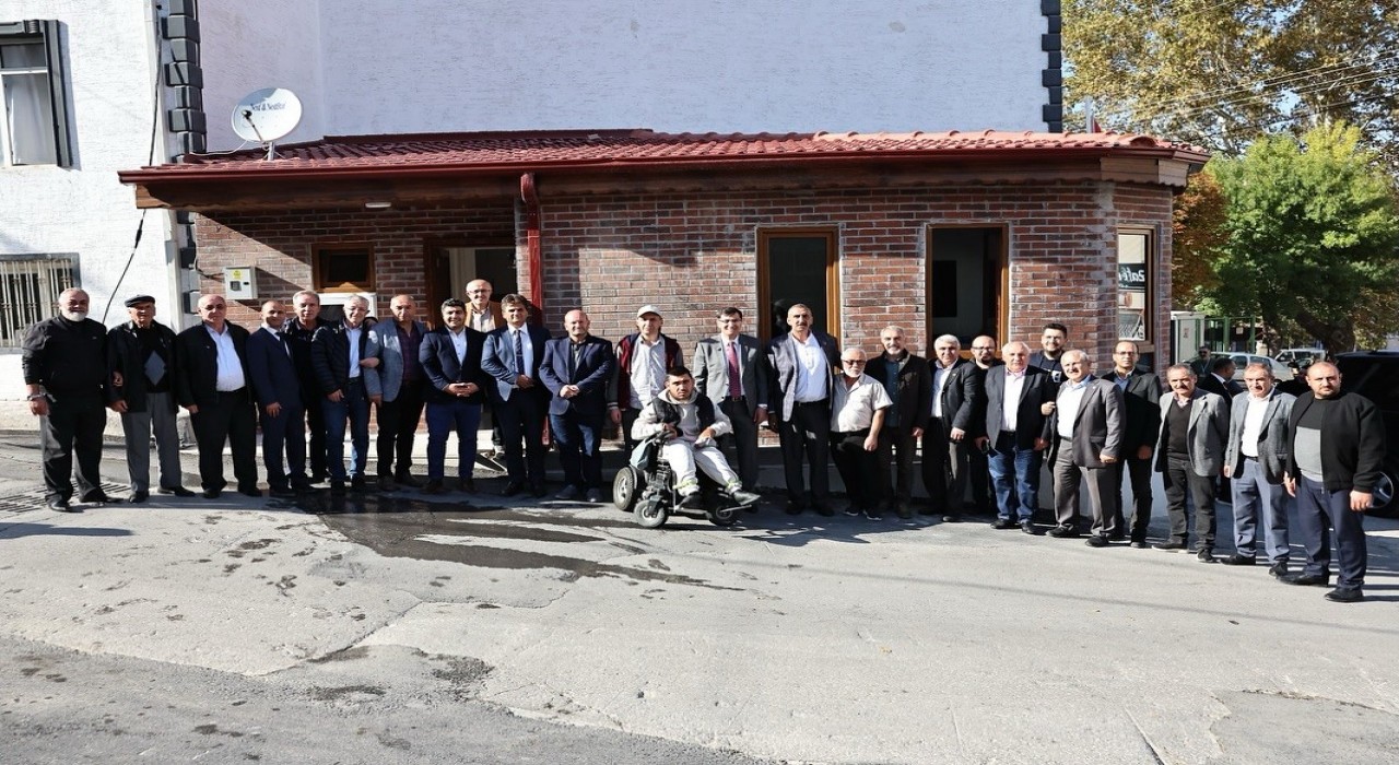 Kütahyanın İstiklal Mahallesine yeni muhtarlık hizmet binası