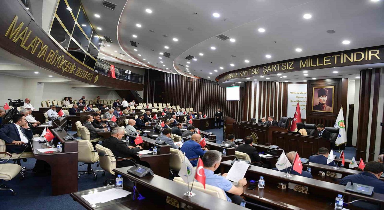 Malatya Büyükşehir Meclisinden Filistine destek