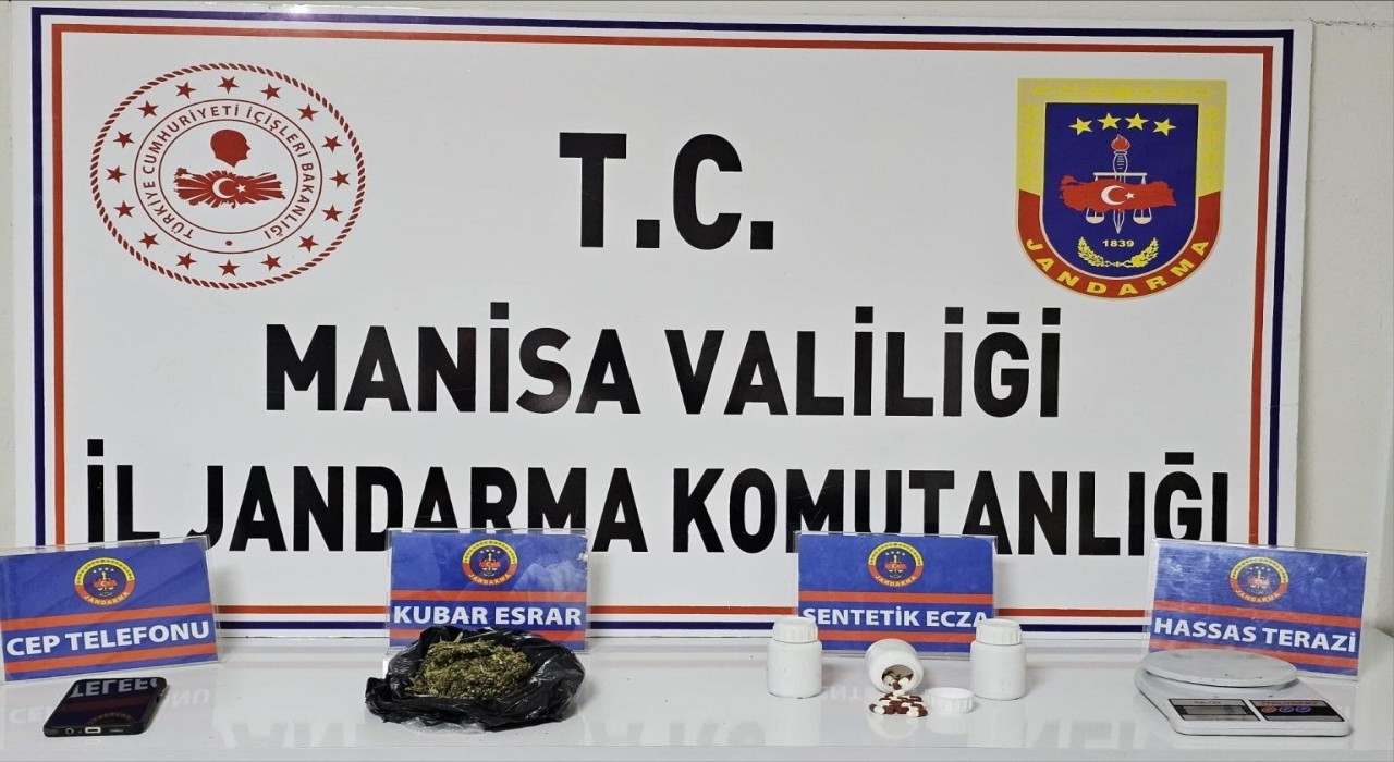 Manisa Jandarmadan zehir tacirine darbe