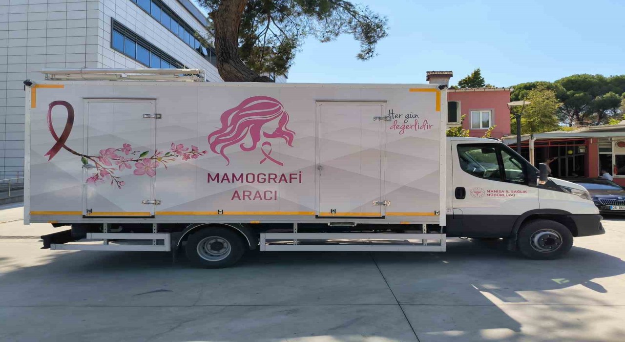 Manisanın mobil mamografi aracı Türkiye birincisi oldu
