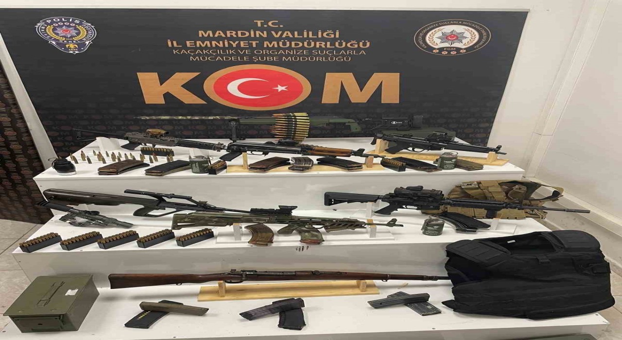 Mardinde silah kaçakçılığı operasyonu