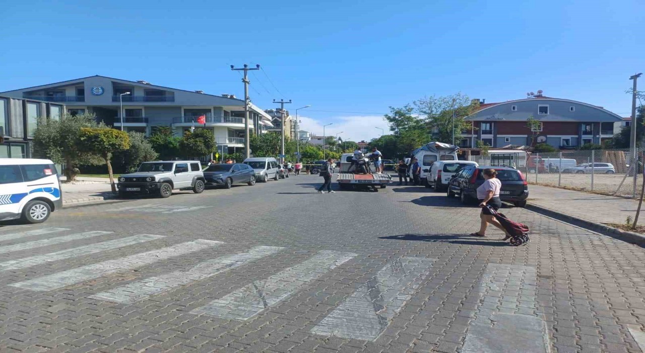 Marmariste motosikletli saldırı: 1 yaralı