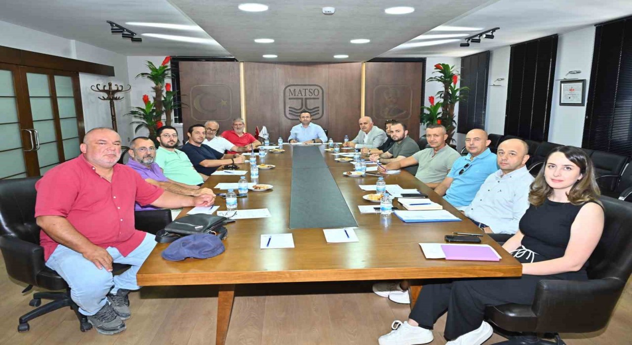MATSOda zeytinyağı fabrikası işletmelerinin sorun ve talepleri masaya yatırıldı