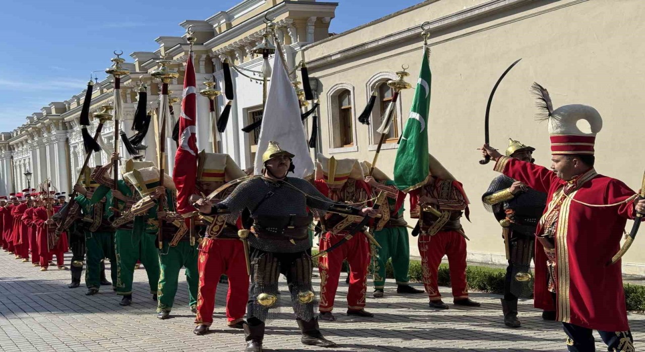 Mehteran gösterileri Yıldız Sarayında sona erdi
