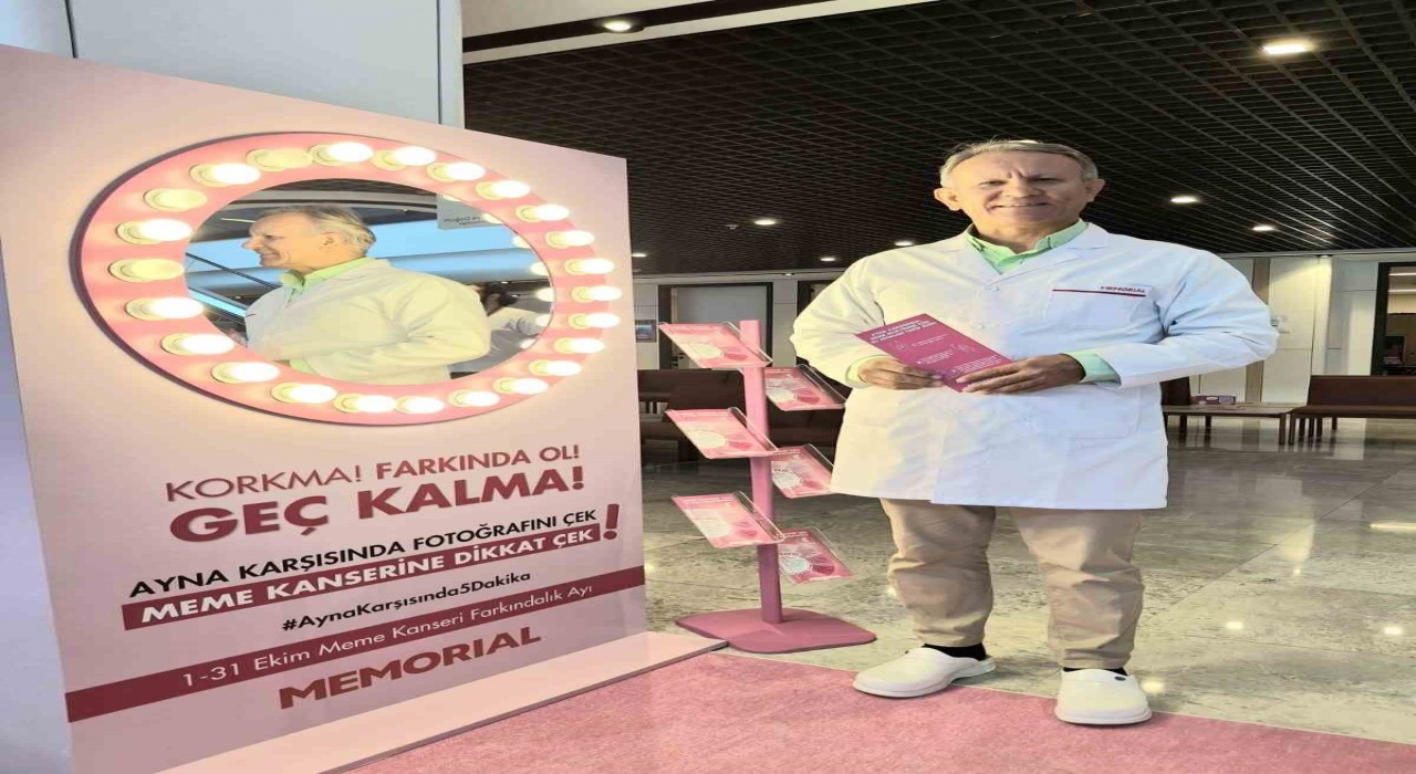 Memorial Bodrum Hastanesinde Meme Kanseri farkındalığına destek: Pembe Ayna