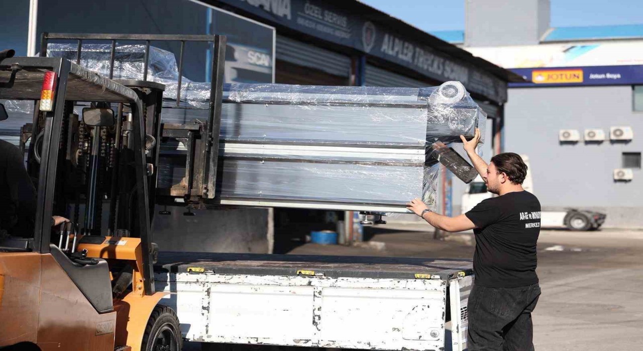 Merkezefendide üretilen mama makinelerinin 29. durağı Selçuk oldu