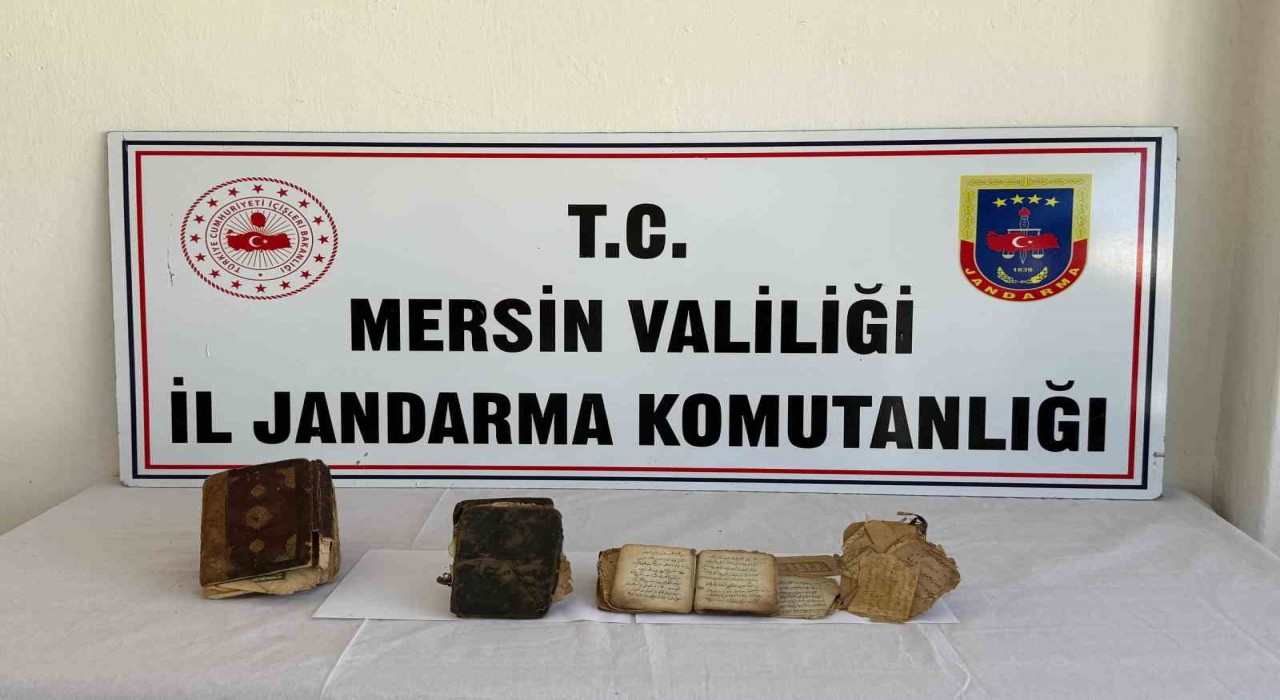 Mersinde tarihi eser operasyonu