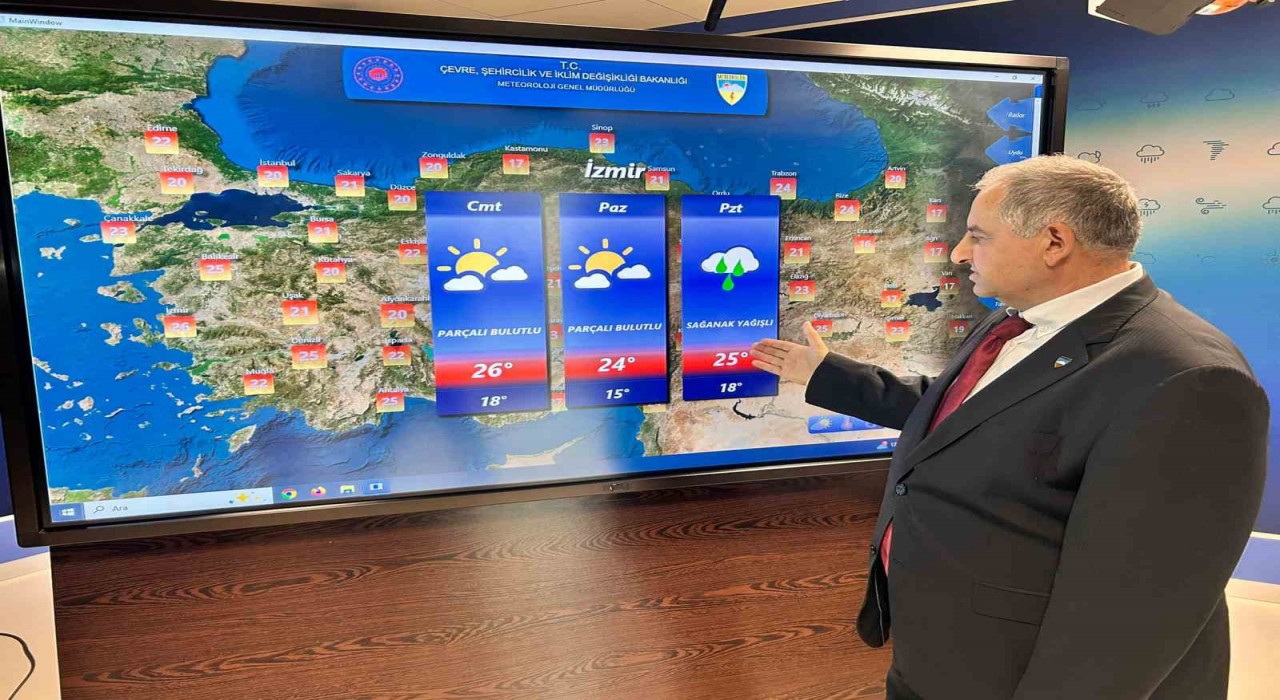 Meteoroloji Genel Müdürlüğü: Pazartesi günü öğle saatlerinden itibaren yeni yağışlı havanın etkisine giriyoruz