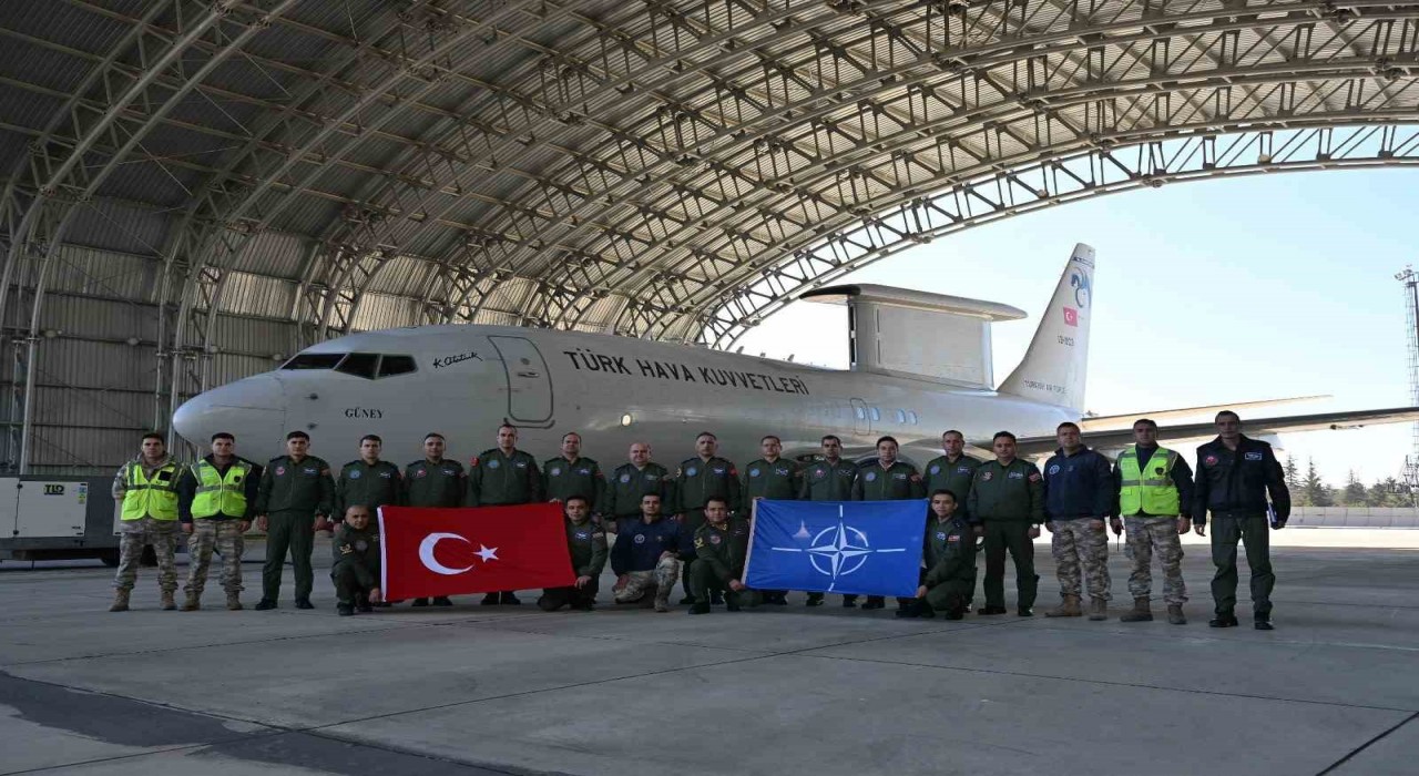MSB: Havadan İhbar Kontrol uçağı, 27 Ekim tarihinde NATO hava sahasında Romanya üzerinde görev uçuşu icra etti