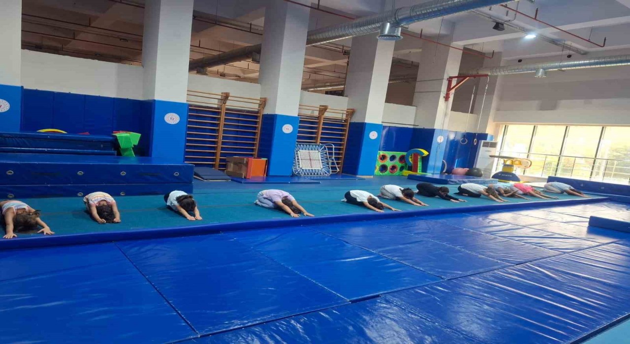 Muğlada cimnastik kurslarına yoğun ilgi