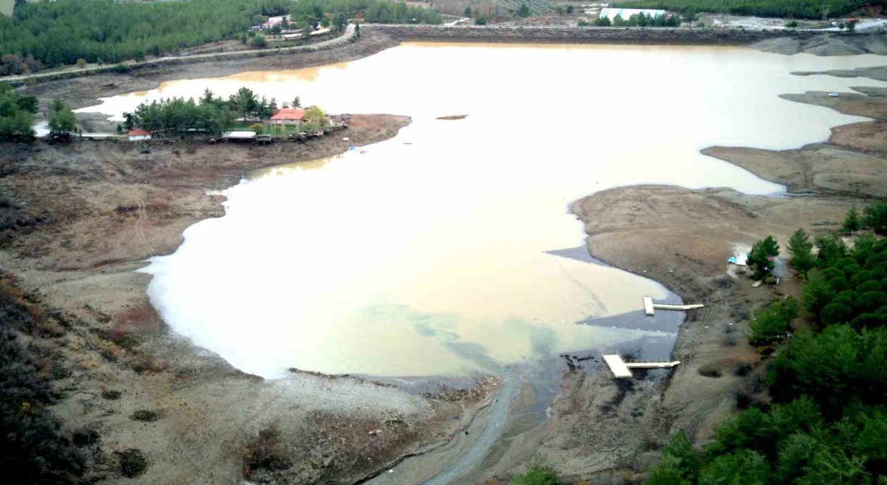 Muğladaki son yağışlar Ula Göletine can suyu oldu