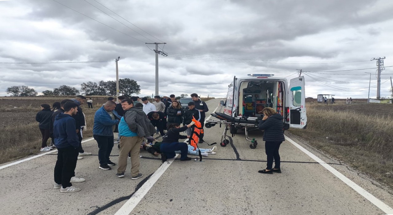 Muratlıda trafik kazası: 1 yaralı