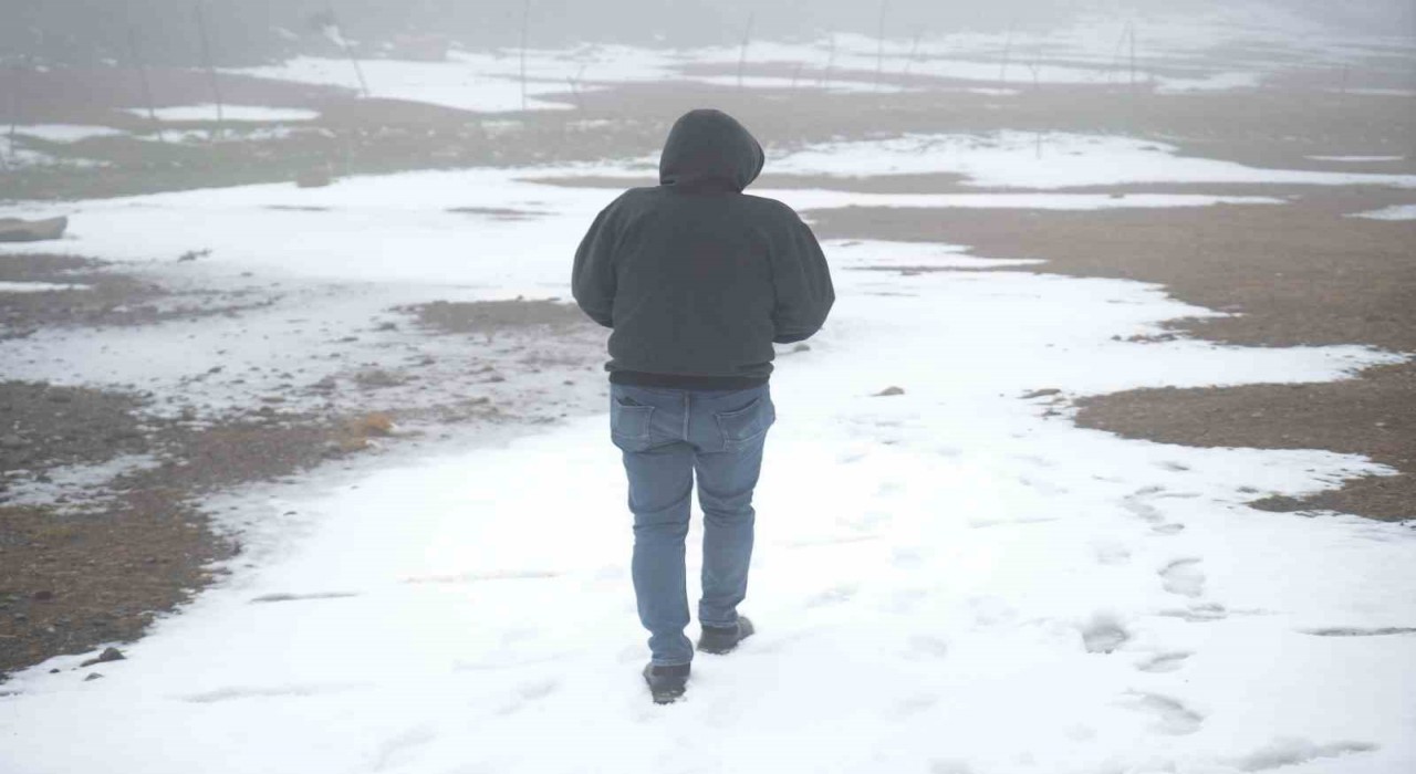 Muşa mevsimin ilk karı yağdı