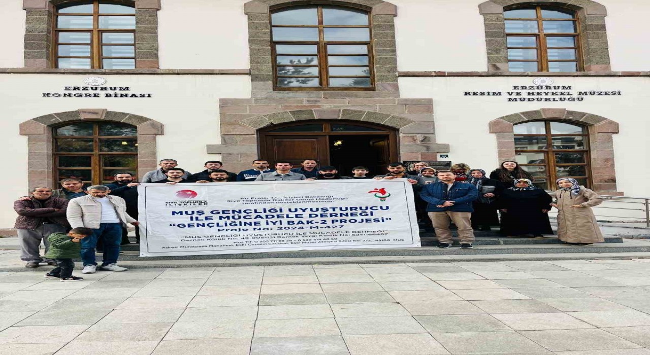 Muşlu gençler, Erzurumun tarihi ve kültürel mekanlarını gezdi