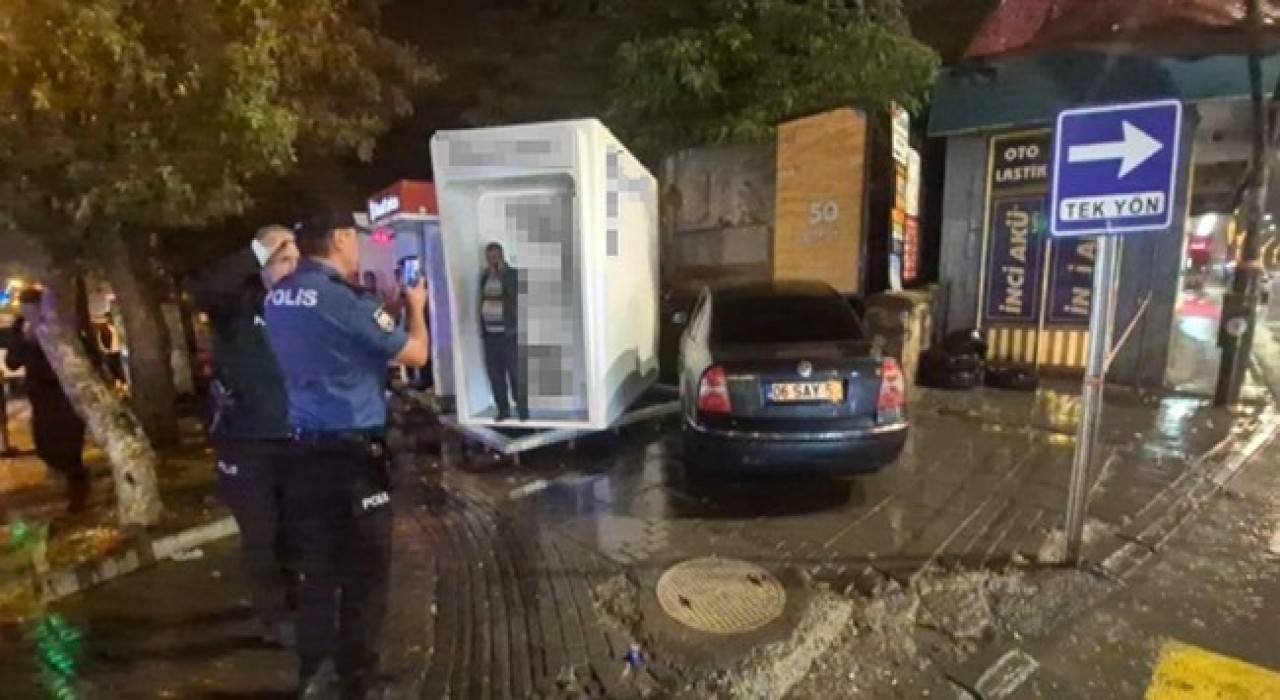 Muşta direksiyon başında sara nöbeti geçiren sürücü ATMye çarptı