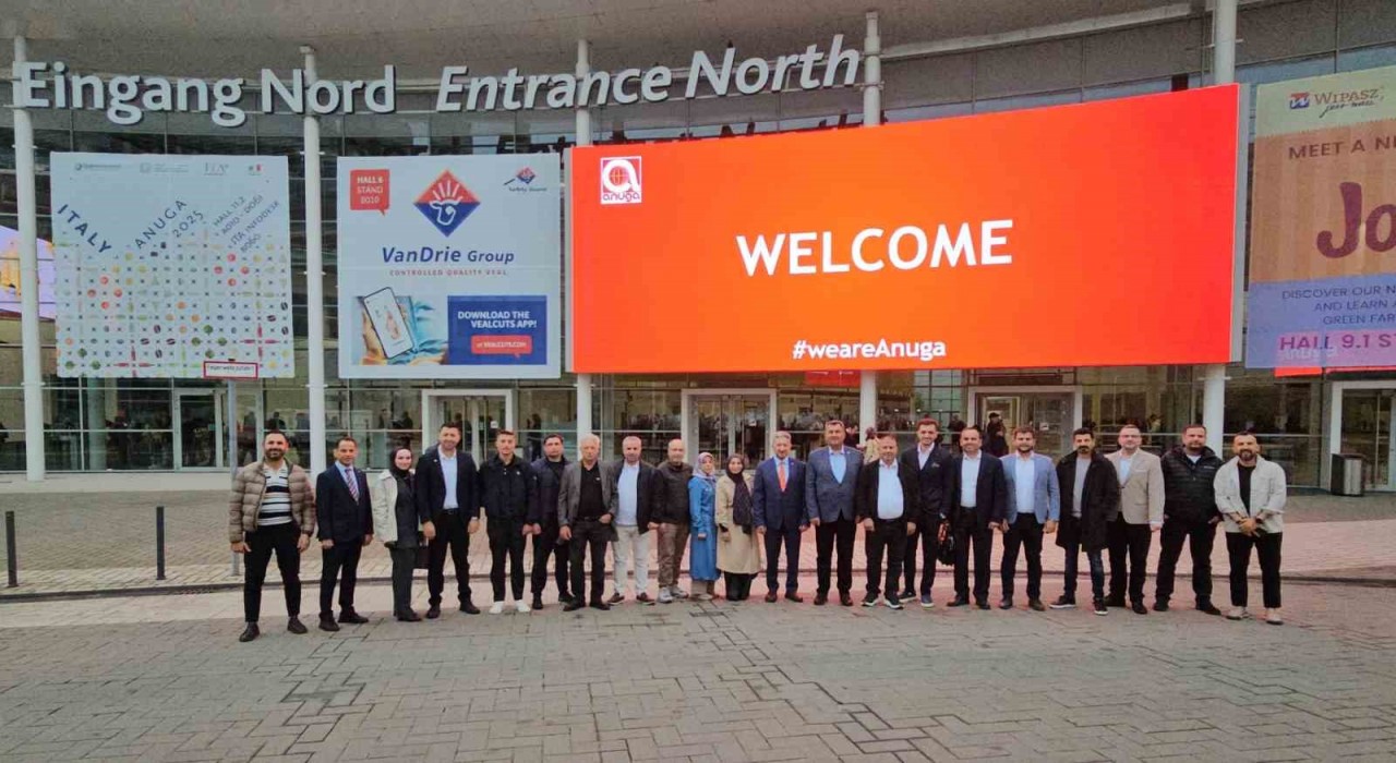 Nazilli Ticaret Odası üyeleri ANUGA Fuarında