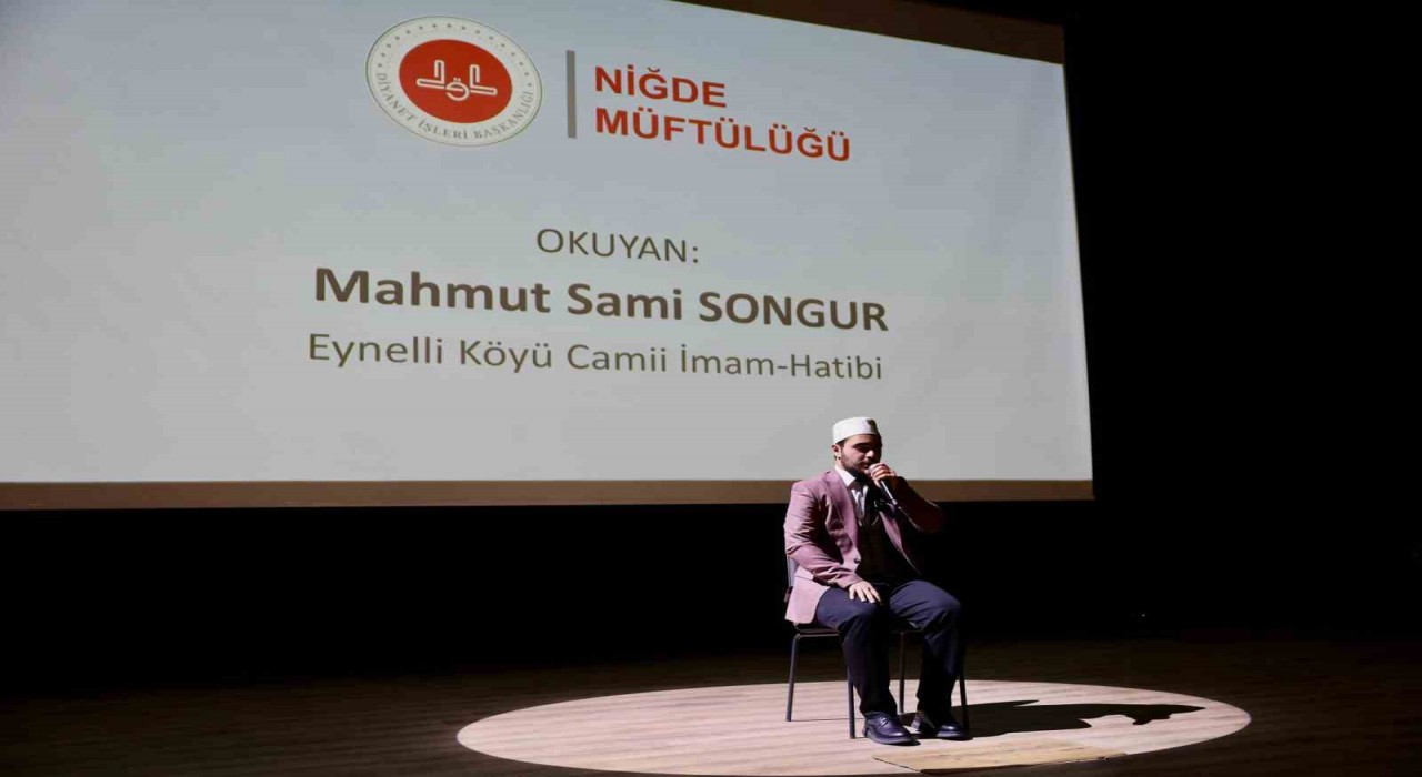Niğdede Peygamberimiz, Cami ve Namaz konferansı düzenlendi