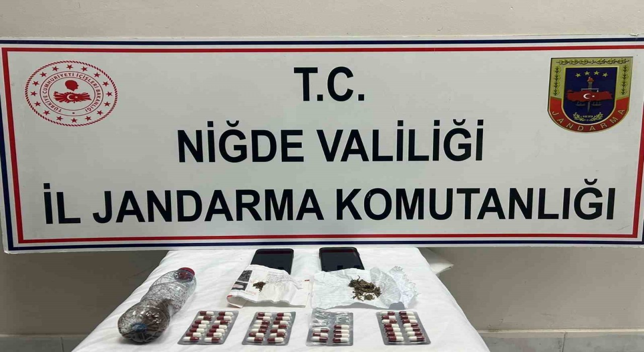 Niğdede uyuşturucu operasyonu: 3 şüpheli yakalandı