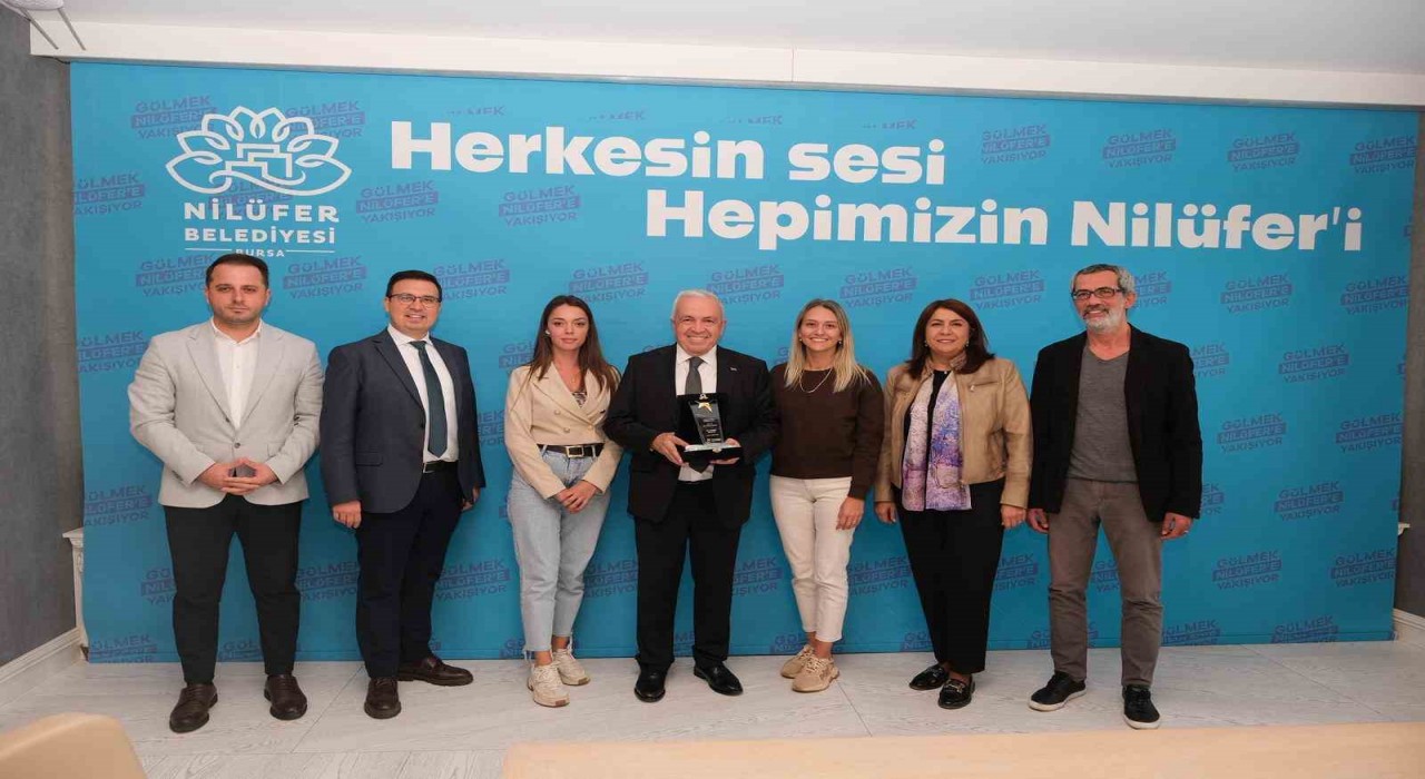 Nilüfer Belediyesine Altın dokunuş ödülü