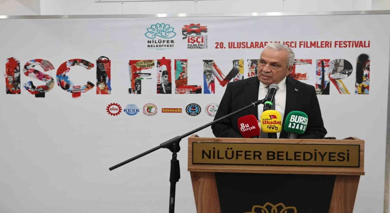 Nilüferde 20. Uluslararası işçi filmleri festivali başladı