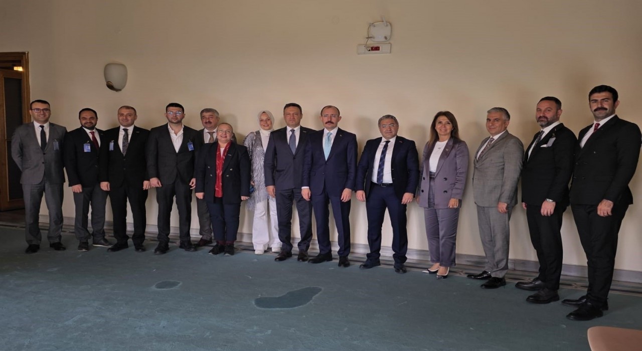 OKA ve Samsun iş dünyasından Ankarada yatırım ve iş birliği temasları