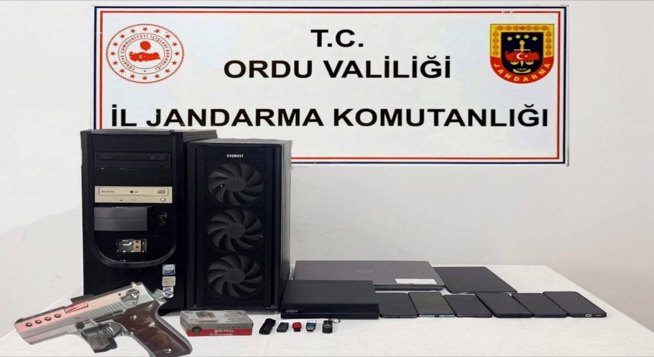 Ordu merkezli siber suç operasyonuna 3 tutuklama