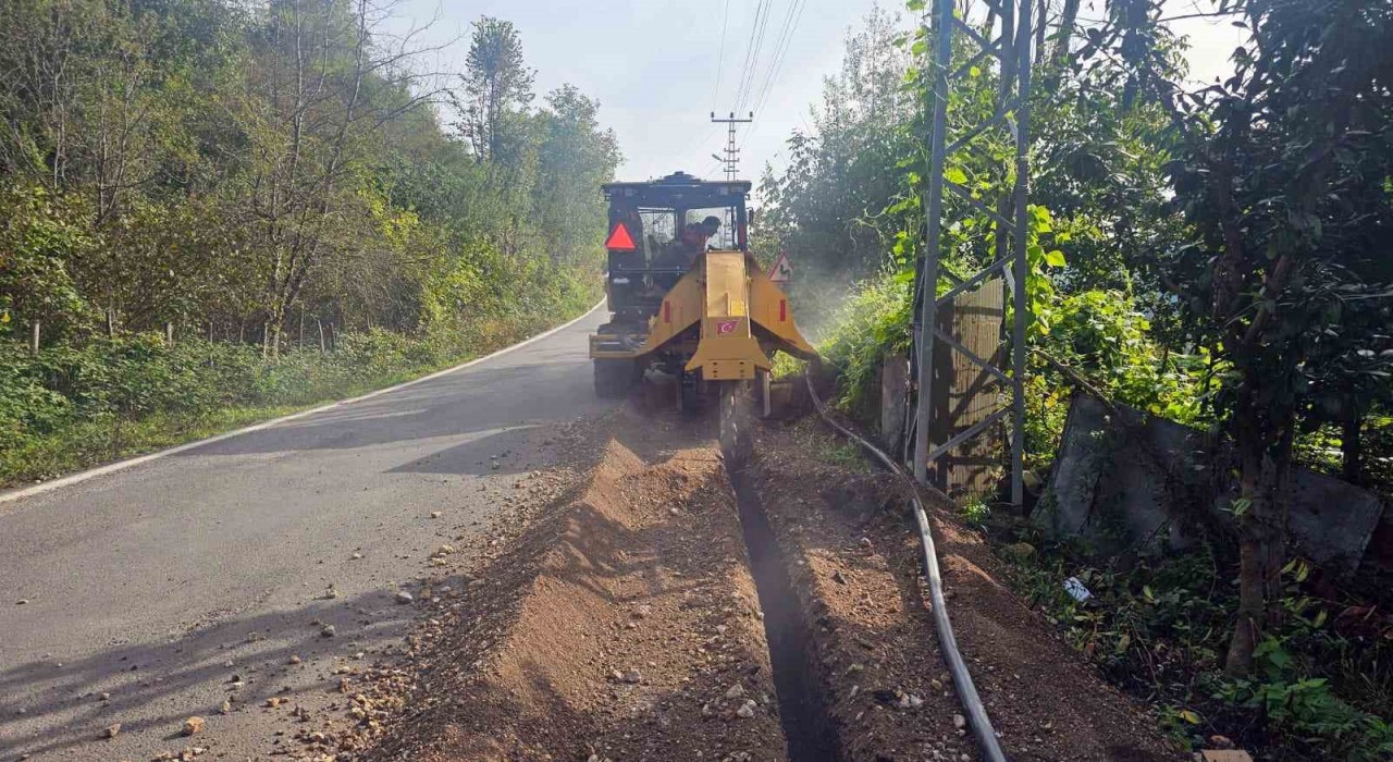 Orduda içme suyu altyapısı güçlendiriliyor