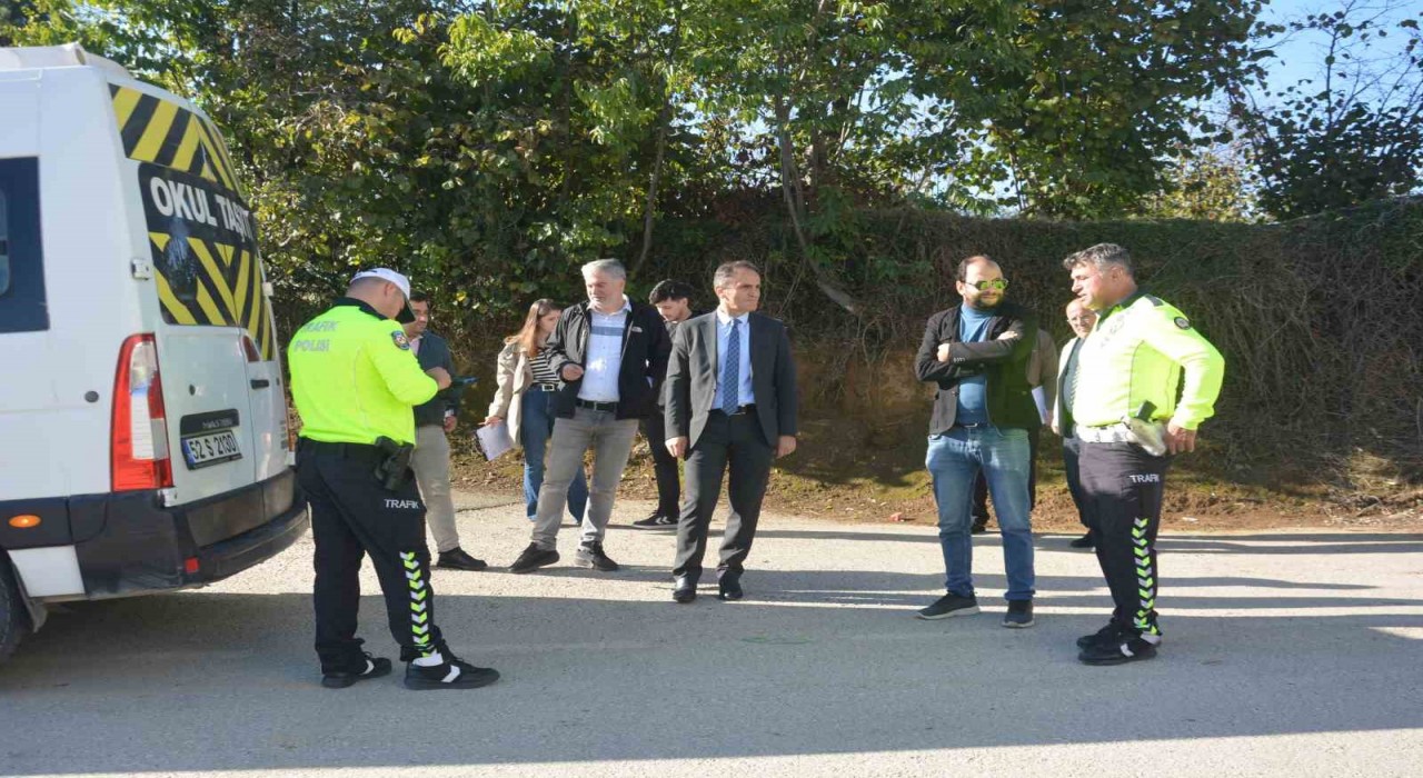 Orduda okul servislerine sıkı denetim: 3 bin 160 lira ceza uygulandı