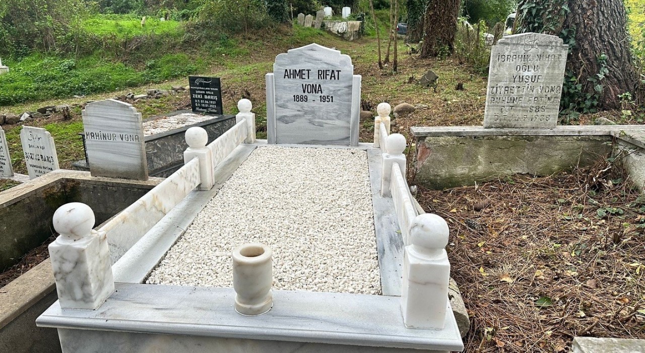 Ordunun ikinci valisinin kabrinde bakım çalışması yapıldı