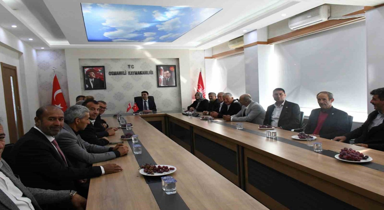 Osmanelinde Muhtarlar Günü kutlandı