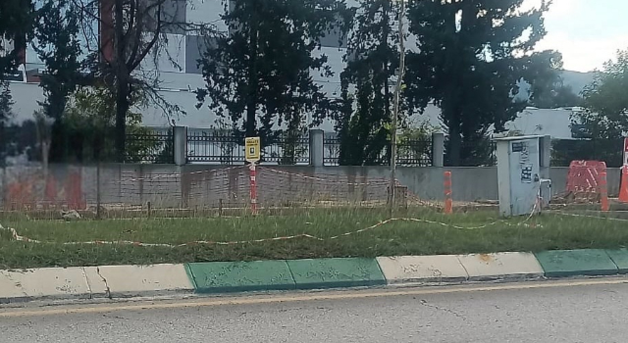 Osmaniye Hastane Önüne Üst Geçit Çalışmaları Başladı