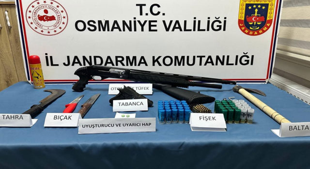 Osmaniye Jandarmasından Suçlulara Darbe: 118 Şüpheli Yakalandı