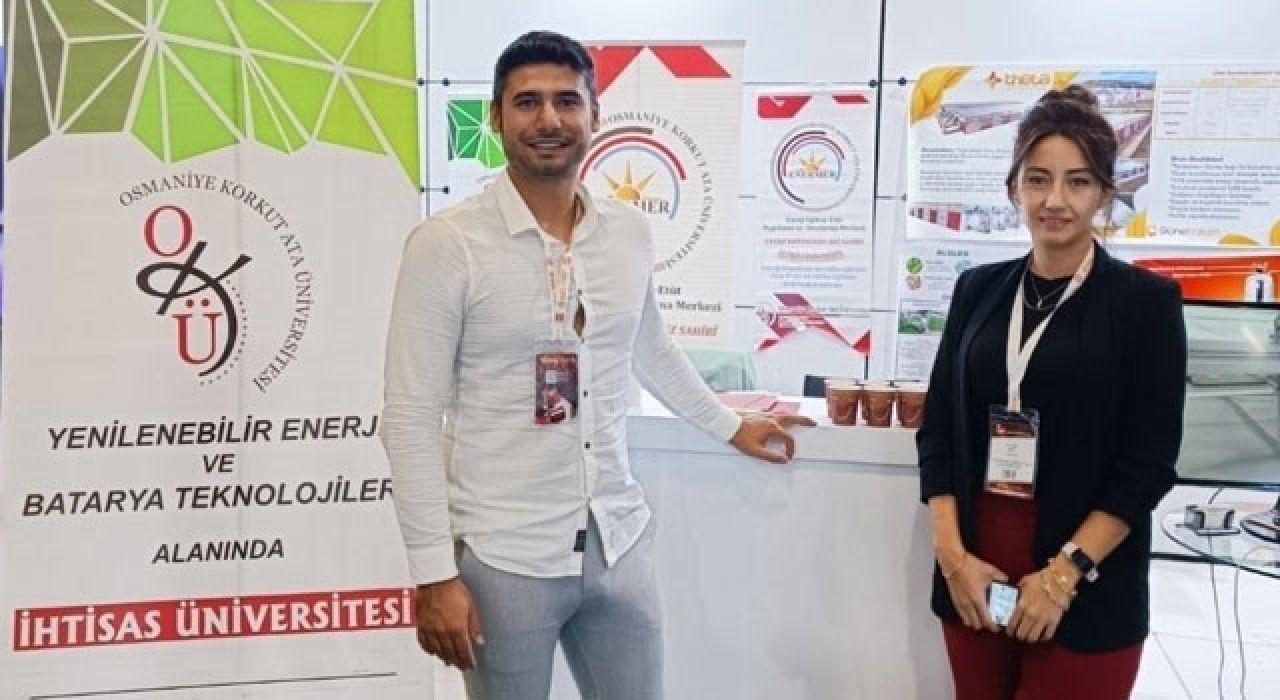 Osmaniye Korkut Ata Üniversitesi, Dünya Enerji Dönüşümü Fuarına Katıldı