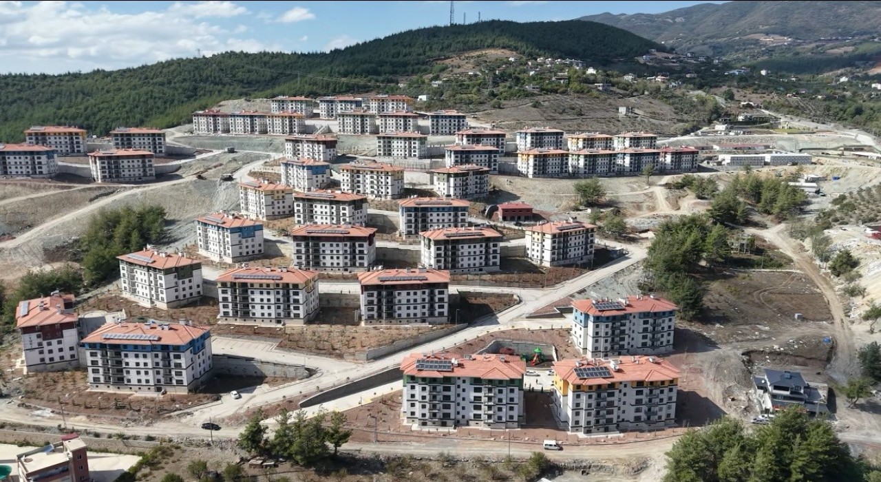 Osmaniyede 570 deprem konutunda sona gelindi