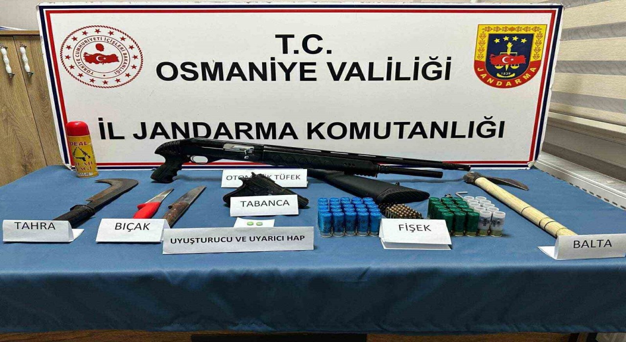 Osmaniyede bir haftada 118 şüpheli yakalandı