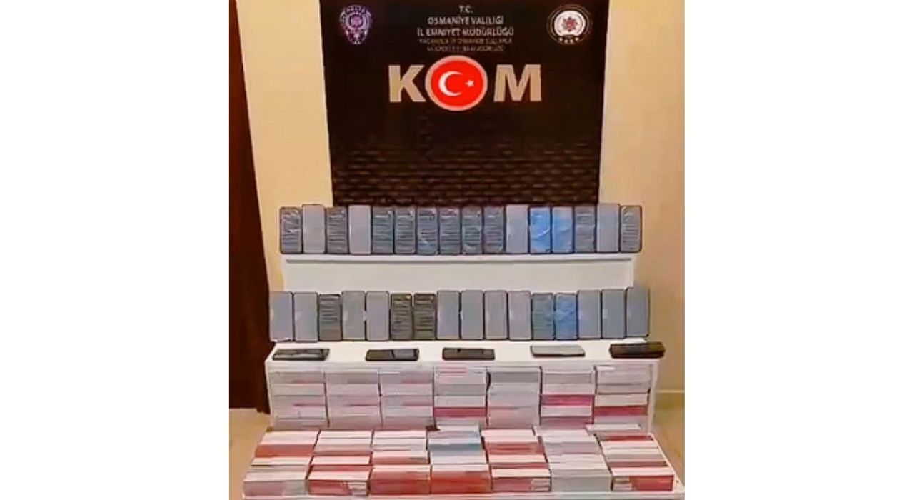 Osmaniye’de Çok Sayıda Elektronik Sigara Tütünü Ele Geçirildi