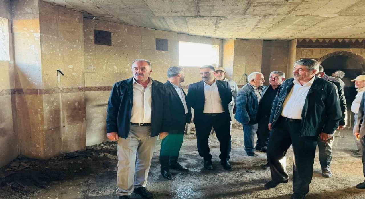 Patnosta seyir tepesi çalışmaları yerinde incelendi