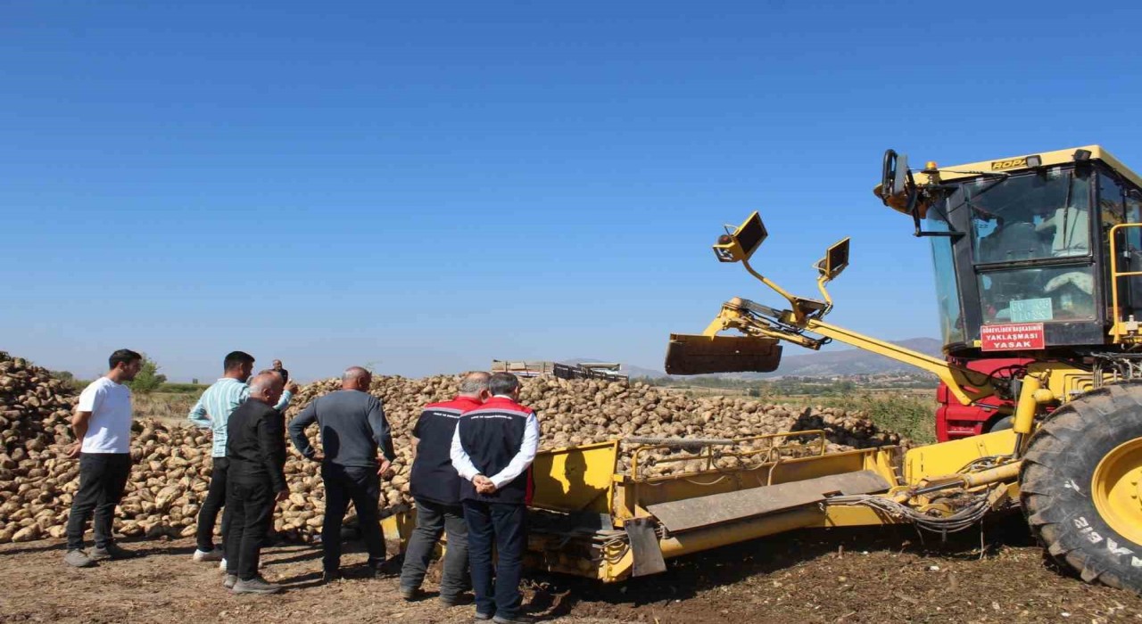 Pazar bölgesinde 450 bin tonluk pancar hasadı hedefleniyor