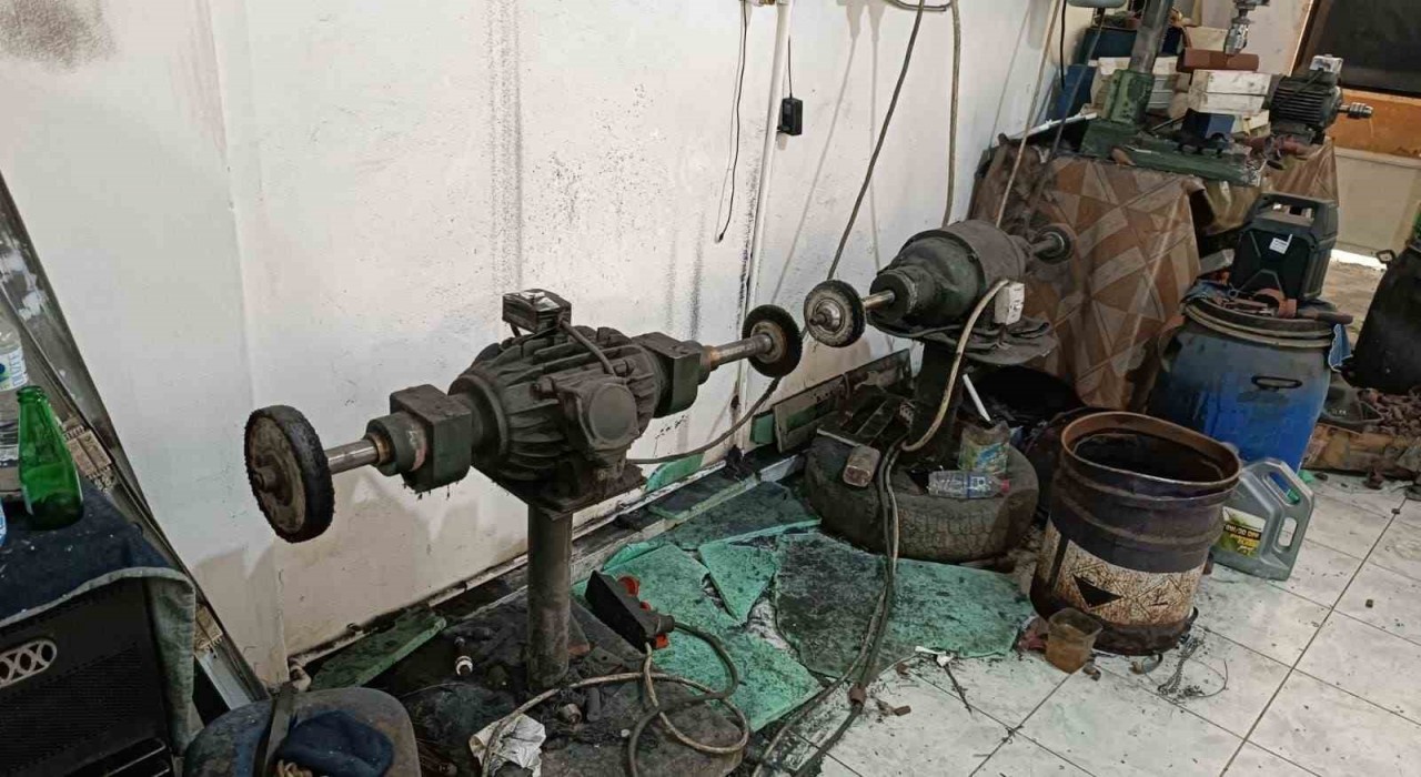 Pendikte yasa dışı silah atölyesine baskın: 2 gözaltı