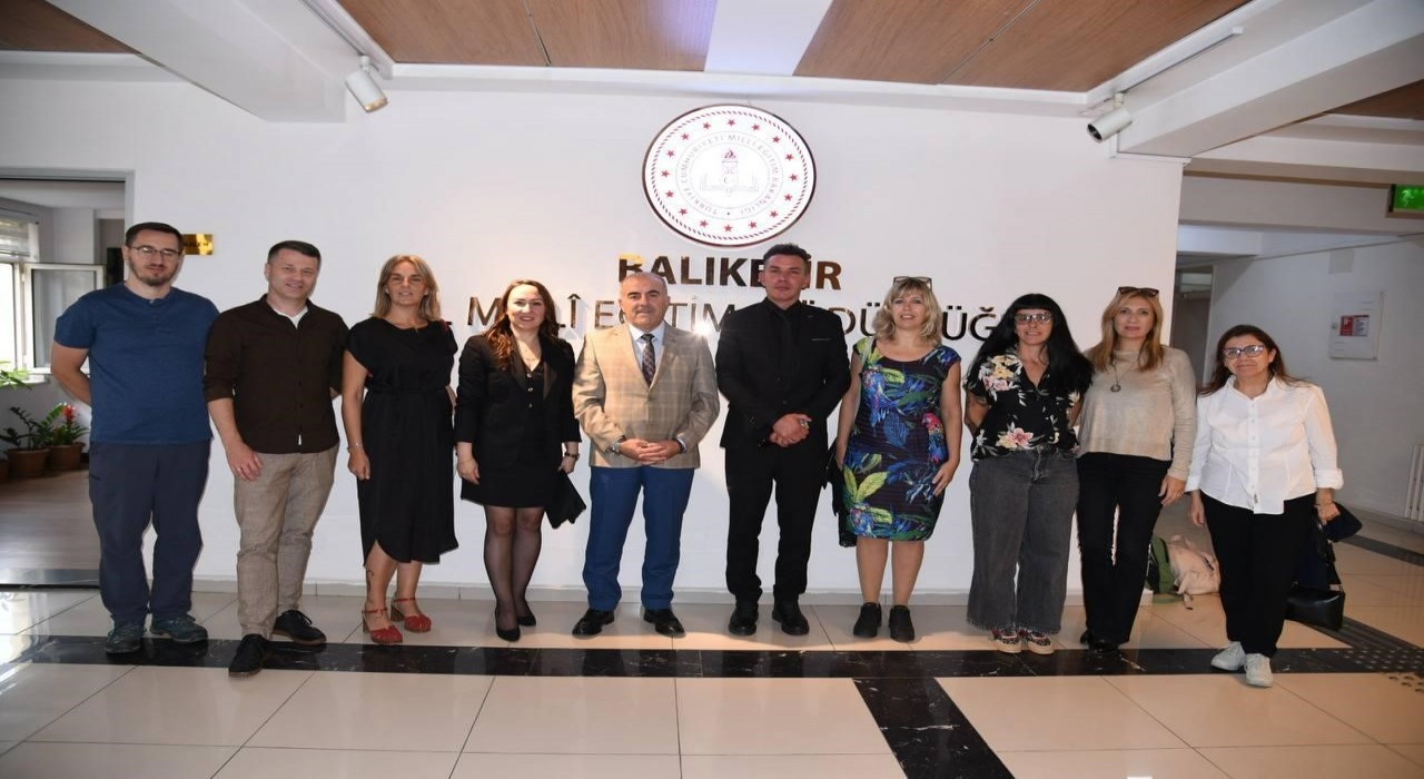 Polonya, İtalya ve Portekizden eğitimciler Balıkesirde