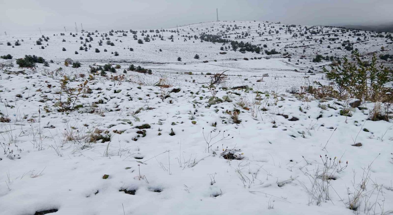 Posofta kar yağışı etkili oldu