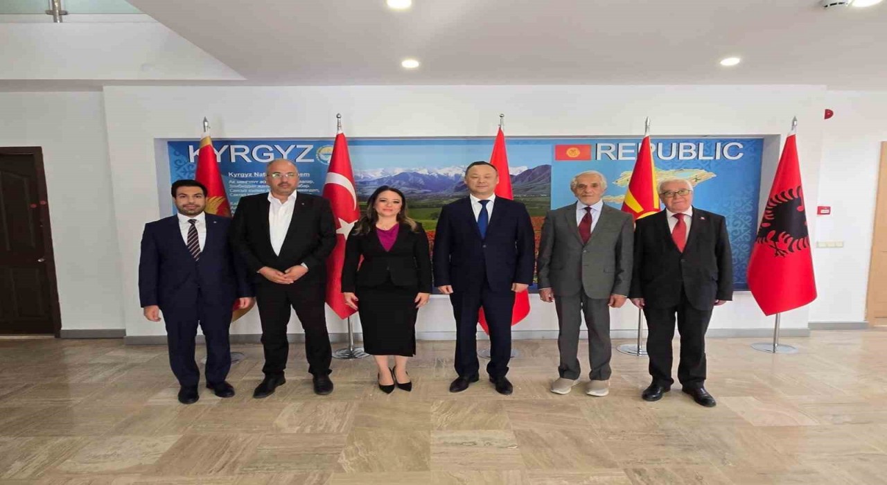 Prof. Dr. Aysun Baydan Kırgızistan Büyükelçisi Kazanbaeve stratejik ziyaret