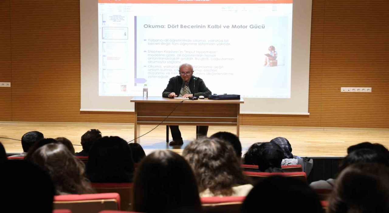 Prof. Dr. Tosun Dil öğrenirken konuşun, film izleyin