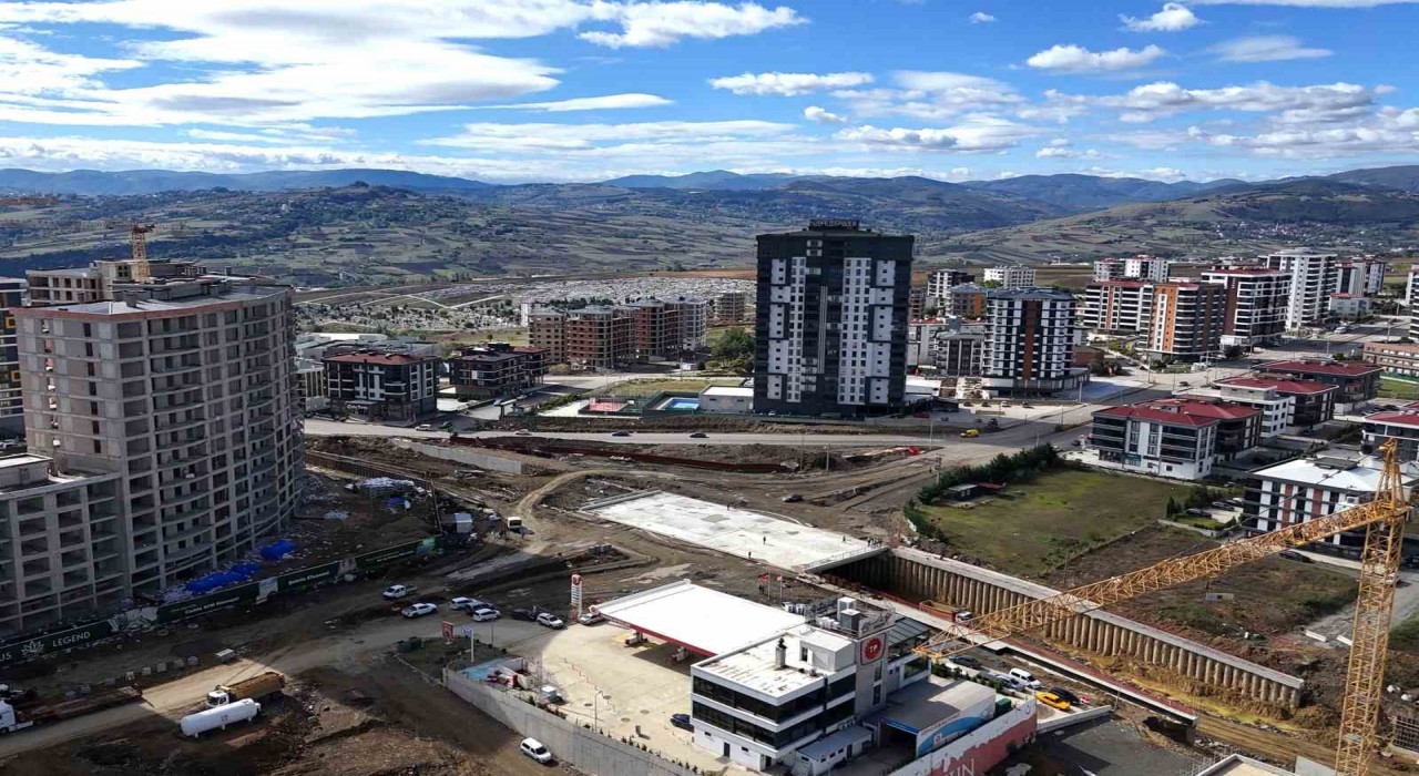 RTE Bulvarında 3. şeridin inşası başladı