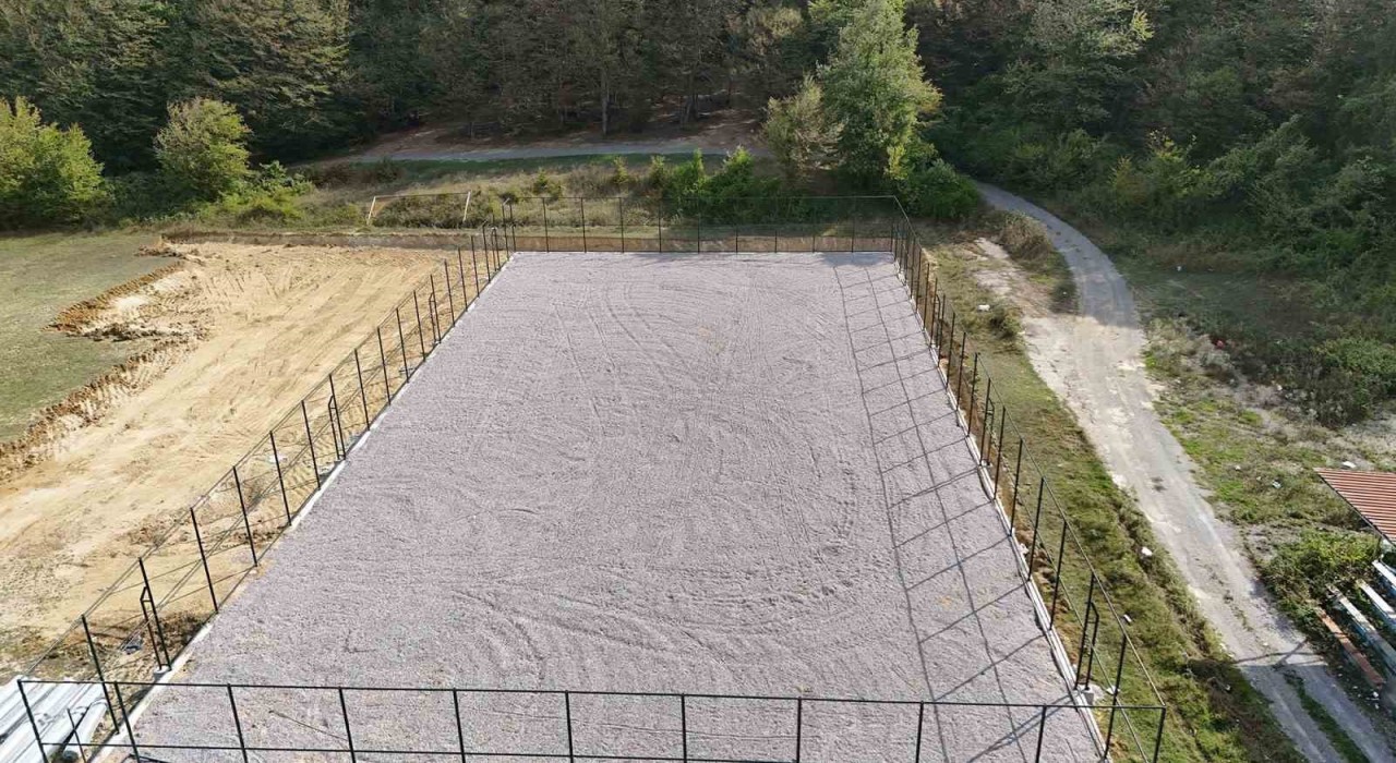 Sakarya Büyükşehirden Sinanoğlu Mahallesinin gençlerini sevindiren yatırım