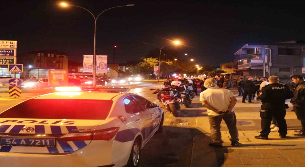 Sakaryada iki grup arasındaki kavga polisin müdahalesiyle son buldu