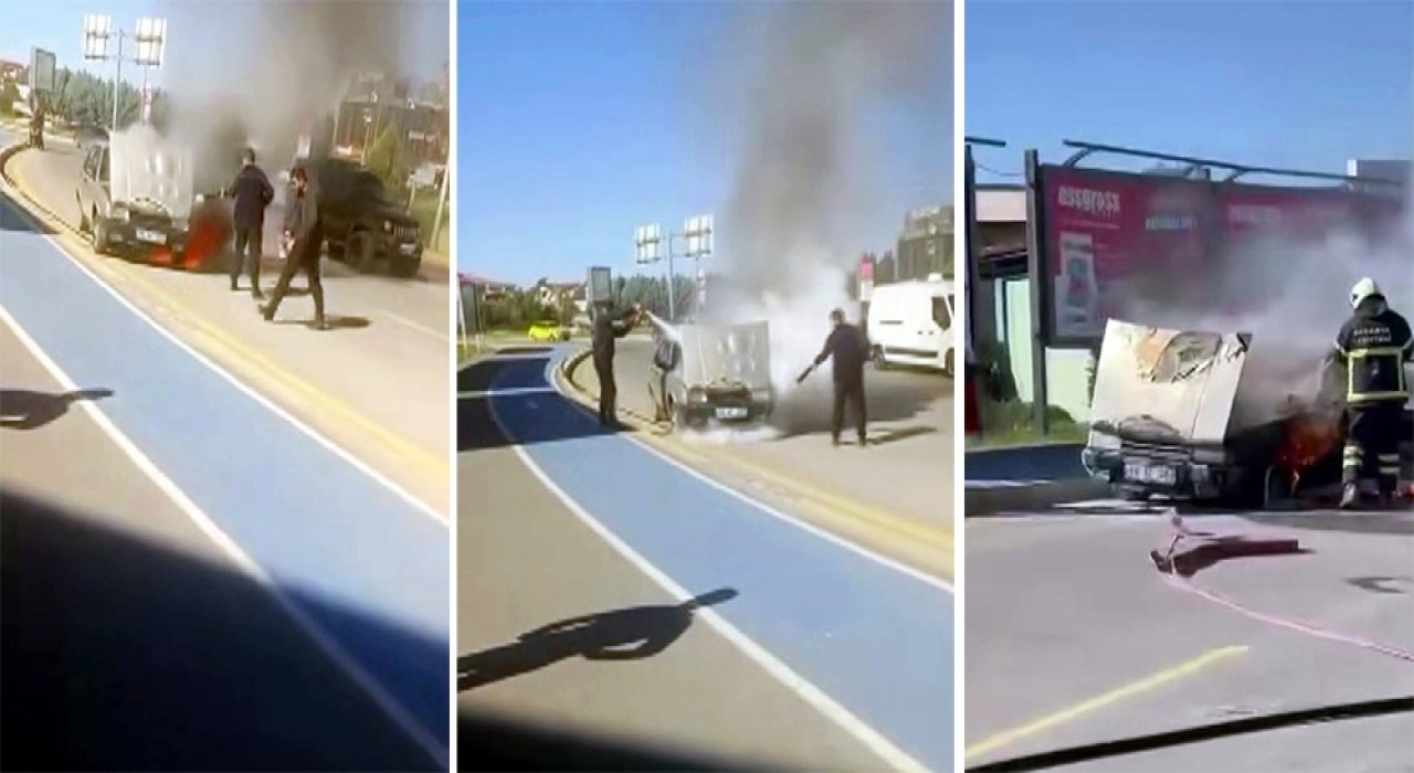 Sakaryada TOFAŞ alev topuna döndü